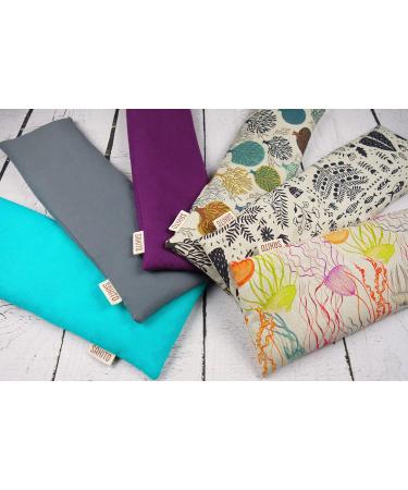 Premium Heat Cushion for Neck & Cervical Support - Lavender & Wheat Filled Thermal Pillow (42 x 12 cm) - Ideal for Comfort & Relaxation - Includes Box - Buy Online on GoSupps.com