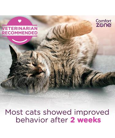 Comfort Zone Cat Calming Diffuser Refill | Veterinarian Recommended | Reduce Spraying & Scratching | Calm Home Solution | 48ml-2 Pack - Buy Online on GoSupps.com