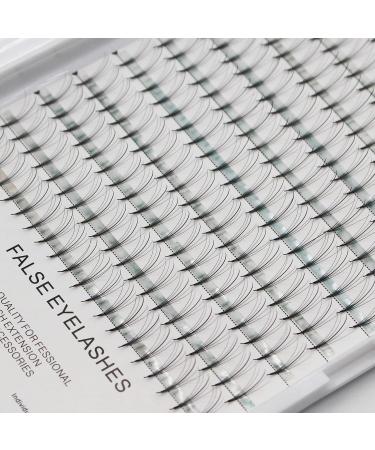 Large Tray of 200pcs D Curl 5D Premade Fan Volume Eyelash Extensions - Phoenix Tail Design Soft & Light Individual False Eyelashes (10-16mm Choice 12mm - Buy Online on GoSupps.com