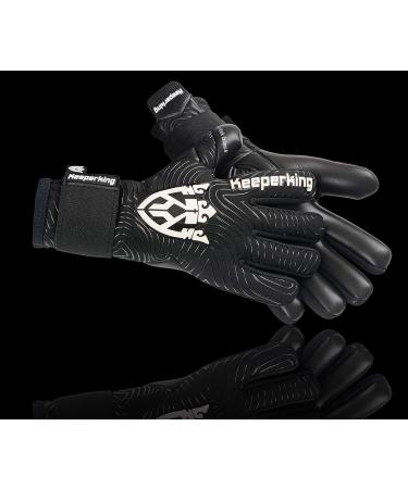 Keeperking Goalkeeper Gloves - Professional Adult Football Gloves with 4mm Grip | Unisex & Junior Sizes | Multiple Colors Available - Buy Online on GoSupps.com
