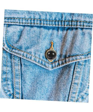 NUOBESTY 100 pcs Accessories Kit DIY Stud Rivets for Crafts Shoe Rivet Studs Bag Turquoise Craft Clothing 0.9X0.7cmx2pcs Blackx2pcs - Buy Online on GoSupps.com