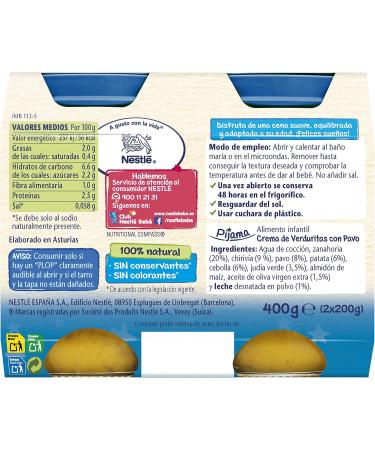 Nestl - Petit Pot Pur e de L gumes et Dinde Nestl 2x200 gr - 429058 - 2091887 - Buy Online on GoSupps.com