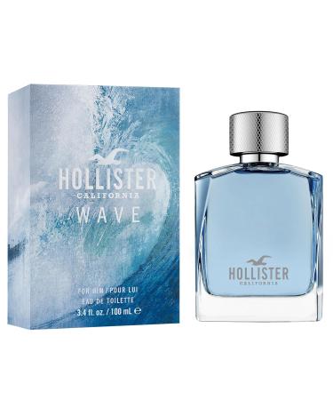 Hollister Wave Men Eau De Toilette 3.4 Ounce Multi 100 ml 3.4 Fl Oz (Pack of 1) EDT - Buy Online on GoSupps.com