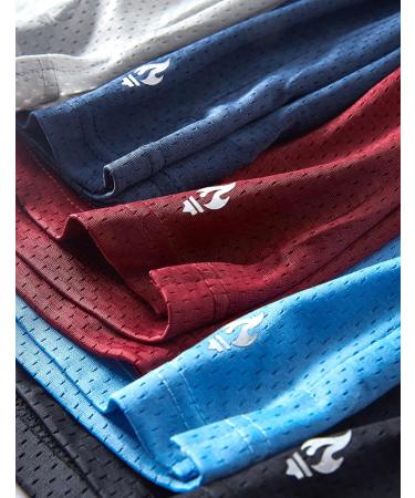 5 Pack Boys Athletic Shorts - Youth Basketball Apparel Set with Pockets - Large Size - Buy Online on GoSupps.com