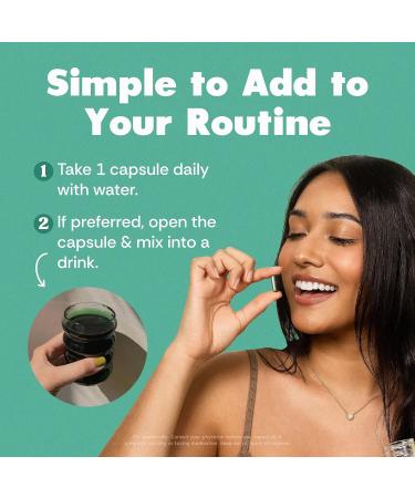 Her Fantasy Box | Body Magic | Chlorophyll Capsules - 30 Vegan Capsules for Detox, Digestion, Gut Health, Skin Support, and Oily Skin - Natural Energy Booster 100 mg 30 Count (Pack of 1) - Buy Online on GoSupps.com