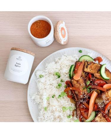 POTLUCK Asia Spice Mix - Vegan Gluten-Free Ceramic Pot 80g | Natural Ingredients for Global Shipping - Buy Online on GoSupps.com