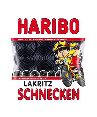 Buy Haribo Liquorice Snails - Pack of 3 | 200g Sweets & Snacks - International Shipping Available - Buy Online on GoSupps.com