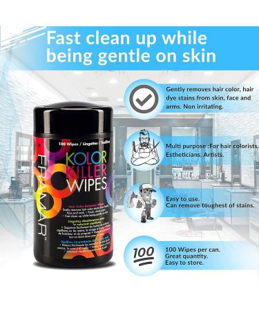 Framar Kolor Killer Wipes & Family Pack Hair Color Brush Set - Buy Online on GoSupps.com