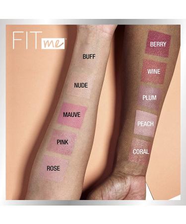 Maybelline Fit Me Blush - Plum - 0.16 fl. oz | Flawless Color & Glow - Buy Online on GoSupps.com