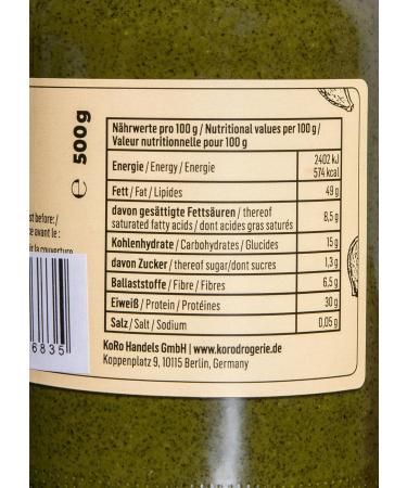 KoRo - Pumpkin seed puree 12 x 500 g - Buy Online on GoSupps.com