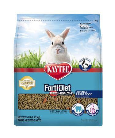 Kaytee Forti-Diet Pro Health Juvenile Rabbit Food 5lb - Buy Online on GoSupps.com