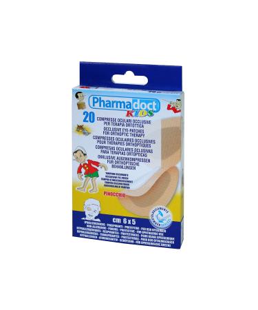 Kids Adhesive Eye Pad Pinocchio 20 Units