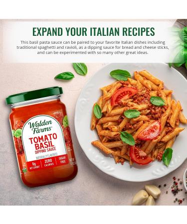 Walden Farms Calorie Free Pasta Sauce Tomato and Basil 340 g - Buy Online on GoSupps.com
