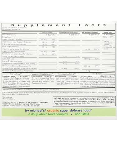 Michael's Naturopathic Ultimate Detox & Cleanse â€“ 42 Packets for Natural Wellness - Buy Online on GoSupps.com