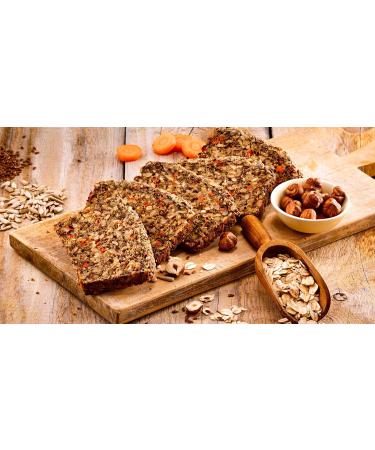 Gluten-Free Carrot Nut Bread Mix | Vegan & Yeast-Free | 600g - Bake Like a Pro! - Buy Online on GoSupps.com
