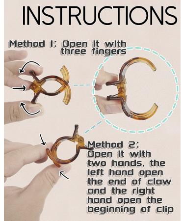 18pcs 1.3 Inch Medium Hair Claw Clips Set for Women and Girls | No-Slip Jaw Clips - Buy Online on GoSupps.com