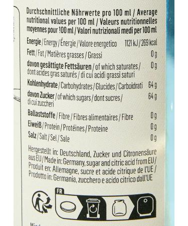 KoRo - Tonic syrup 500 ml - For preparing soft drinks - For cocktails long drinks and tonic waters - Tonic taste - Buy Online on GoSupps.com