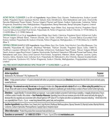 Mario Badescu Acne Starter Kit - Control & Repair Essentials for Clear Skin - Buy Online on GoSupps.com