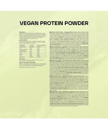 Chocolate Orange Vegan Protein Powder 2.5 kg - 71 Servings | New & Improved Formula - Buy Online on GoSupps.com