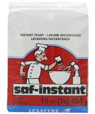 Saf Instant Yeast, 1 Pound Pouch 1 Pound (Pack of 1)