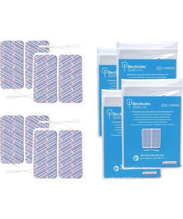 TENScare Sports Tens2 for Pain Relief Muscle Toning and Relaxation (Eligible for VAT relief in the UK) & Superior Large Electrode pads (4 packs of 2 pads) 50 x 90 mm + Electrode pads - Buy Online on GoSupps.com