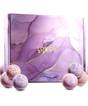 Fathers Day Gift Set: 30pc Lavender Bath Bombs for Men and Women | Natural Spa Bubble Bath Bomb | Shower & Bath Accessories | Birthday or Pampering Aromatherapy Gift - Buy Online on GoSupps.com