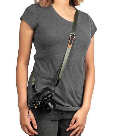 Peak Design Leash Camera Strap Sage - Lightweight and Adjustable (L-SG-3) - Buy Online on GoSupps.com