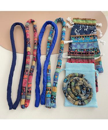 FRDTLUTHW Swirl Hair Tie Spiral Lock Ponytail Holder - Red Pattern for Women and Girls - Buy Online on GoSupps.com