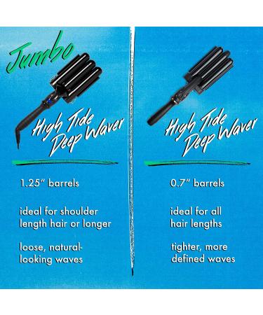 Amika High Tide Jumbo Deep Hair Waver - Create Effortless Waves - Buy Online on GoSupps.com
