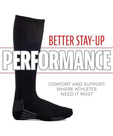 Franklin Sports Youth Baseball + Softball Knee Socks - Boys + Girls Tall Sports Socks - Black - Size Small - Buy Online on GoSupps.com