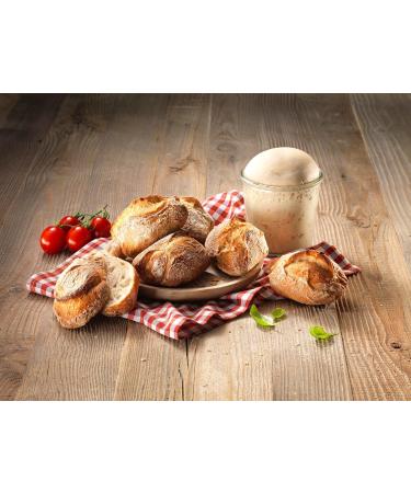 Lievito Madre Dried Wheat Sourdough Powder 500g - Strong Leavening by Foozia | Premium International Shipping - Buy Online on GoSupps.com