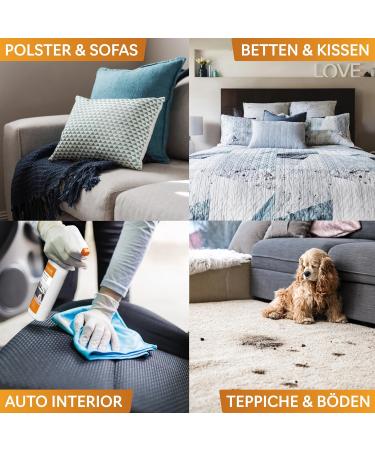 Nordicare Upholstered Cleaner Spray 500ml | Effective Stain Remover for Sofa Auto & Textiles | Carpet & Upholstery Cleaner - Buy Online on GoSupps.com