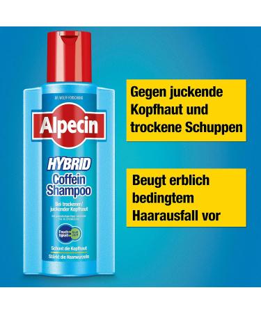 Buy Alpecin Hybrid Caffeine Shampoo XXL - 2x375ml | Men s Anti-Dandruff & Hair Loss Remedy | Made in Germany - International Shipping Available - Buy Online on GoSupps.com