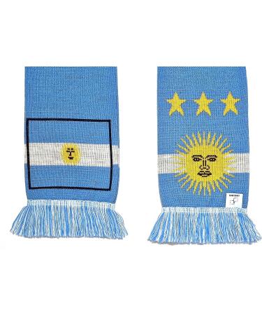 Argentina Soccer Knit Scarf - 2022 Champions | Euroscarves - Buy Online on GoSupps.com
