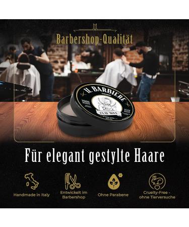 IL Barbiere Beard Balm Made in Italy - Natural Beard Wax & Cream for Men | Daily Beard Care & Grooming | 100ml (1 SPACK) - Buy Online on GoSupps.com