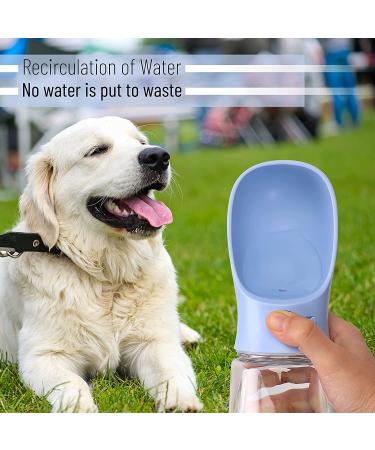 Mr. Pen 19oz Blue Dog Water Bottle - Portable Dispenser for Dogs - Buy Online on GoSupps.com