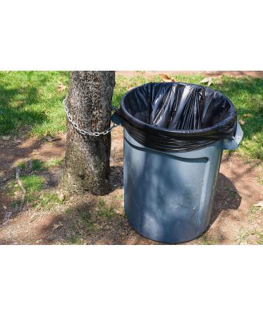 Aluf Plastics Heavy Duty 55 Gallon Trash Bags (50 Pack) - 1.5 MIL - Industrial Strength - Fits Toter, Rubbermaid Brute, Carlisle Bronco - 35 x 55 - Buy Online on GoSupps.com