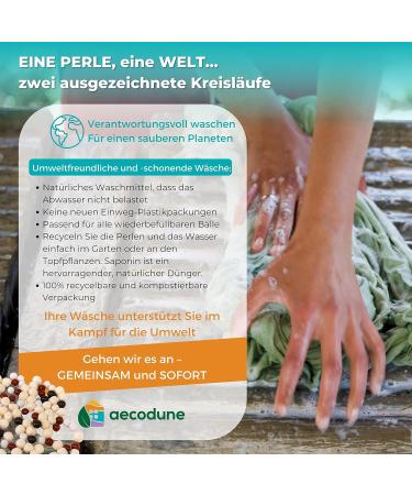  KO Waschball Refill - 240 Washes of Natural Detergent Powder | Zero Waste Lemon Scent | Gentle for Sensitive Skin | 1 Year Supply - Buy Online on GoSupps.com