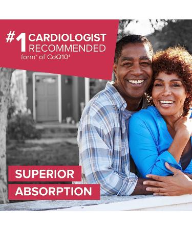 Qunol Mega Ubiquinol CoQ10 100mg Softgels - Superior Absorption for Heart Health - 100 Count - Buy Online on GoSupps.com