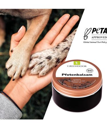 Greenendoor Natural Organic Paw Care - Vegan 100ml for Soft Paws | Protect Against Cracks & Environmental Influences for Dogs & Cats - Buy Online on GoSupps.com