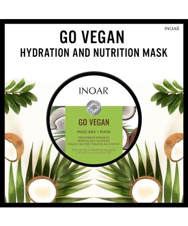 Inoar PROFESSIONAL Go Vegan Hydration Hair Mask 8.8 fl oz - Buy Online on GoSupps.com