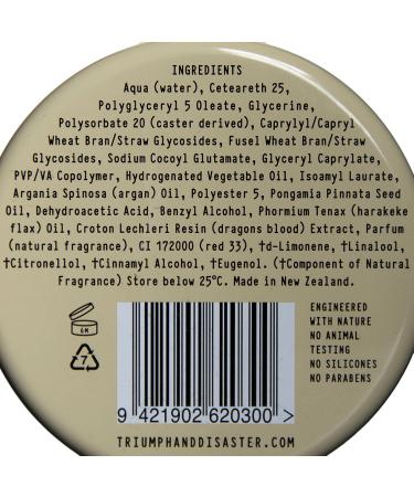 Triumph & Disaster Ponsonby Pomade | Medium Hold Styling Wax for All Hair Types | High Shine Non-Greasy Finish | Men's Hair Care - 3.35 oz - Buy Online on GoSupps.com