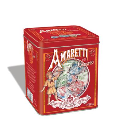 Amaretti Del Chiostro Amaretti Cookies, 8.82 Ounce Tin 8.82 Ounce (Pack of 1)