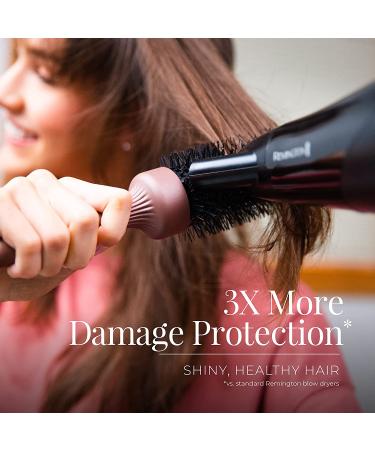 Remington D3190 Damage Protection Hair Dryer - Ceramic Ionic Tourmaline Technology - Black (3 Piece Set) - Buy Online on GoSupps.com