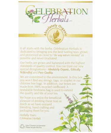 Organic Turmeric Ginger Lemon Tea - 24 Bags | Celebration Herbals - Buy Online on GoSupps.com