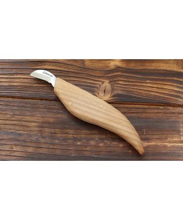 BeaverCraft Chip Carving Knife C6 - Precision Woodworking Tool for Fine Detailing and Stop Cuts - Buy Online on GoSupps.com