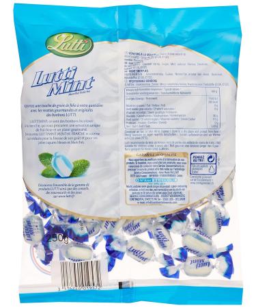 Lutti Mint Candy 250g - Fresh Mint Flavor International Shipping Available - Buy Online on GoSupps.com