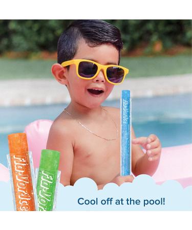 Flavorice Freezer Pops 1.5oz Fat Free Ice Pops - Fruity Flavors | 192 Freezer Pops (12 Boxes) - Buy Online on GoSupps.com