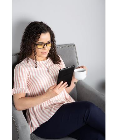 Inner Vision Eye Strain Relief Glasses - Anti Blue Light Anti Glare Scratch Resistant Spring Hinges Unisex | 4.0x Magnification - International Shipping Available - Buy Online on GoSupps.com