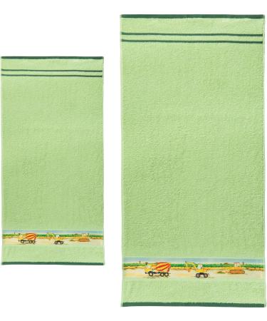 Buy Erwin M ller Children's Terry Cloth Set - 4 Piece Green Set with Quality Embroidery | International Shipping Available - Buy Online on GoSupps.com